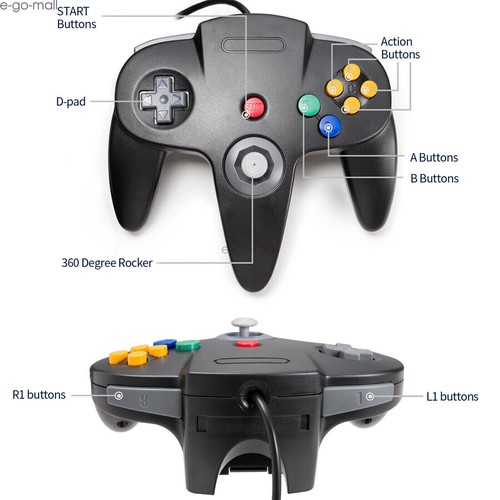 Choose Nintendo 64 Controller Color/Extension Cords! Mario Kart N64 Game System - Picture 20 of 147
