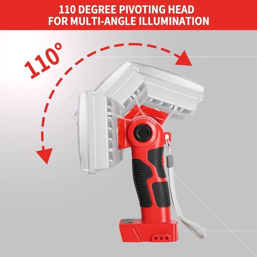 for Milwaukee Tool Wireless LED Work Light for Milwaukee Cordless Outdoor Light - Picture 8 of 31