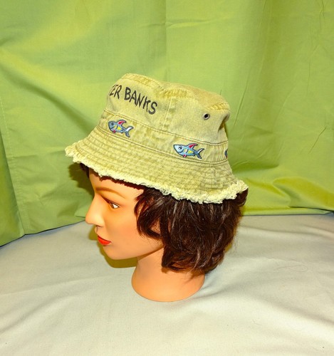 Outer Banks NC Toddler Bucket Hat by Royal Resortwear Small 18-3/4" Headband - Picture 2 of 8
