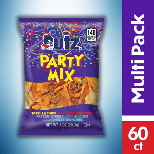 24 Servings 60 Ct Vending Services Box 1 Oz Utz Party Mix - Picture 10 of 12