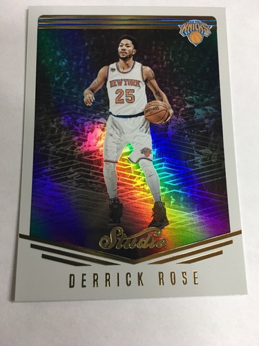 2016-17 Panini Studio Derrick Rose #47  - Picture 1 of 3