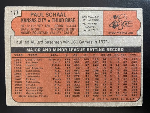 1972 Topps Baseball Cards - Singles - You Pick (Card #s 1-379) - Free Shipping - Picture 216 of 461
