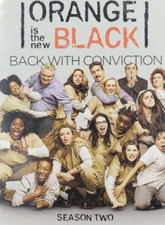 Orange Is the New Black: Season Two (4-DVD, 2015, Widescreen) Free Shipping!