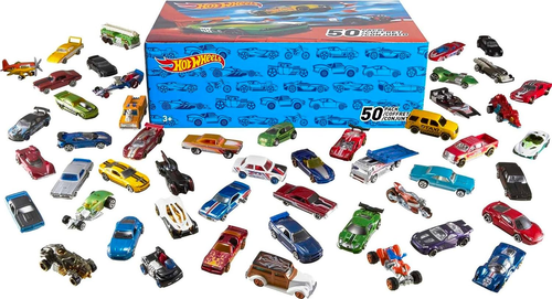 Hot Wheels Basic Toy Cars, Ultimate Starter Set 50 Pack Kids Play Vehicles, New - Picture 10 of 12