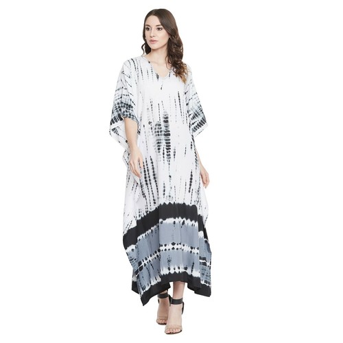Mujeres Boho Kaftán Kimono Maxi Vestido Playa Vacaciones Talla Grande Suelto Largo Soltero - Imagen 341 de 725