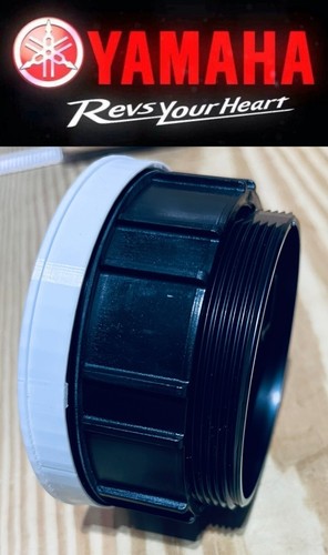 YAMAHA 6Y8 GAUGE DISPLAY SUN CRASH PROTECTIVE COVER OUTBOARD MARINE 4STROKE - Picture 4 of 5