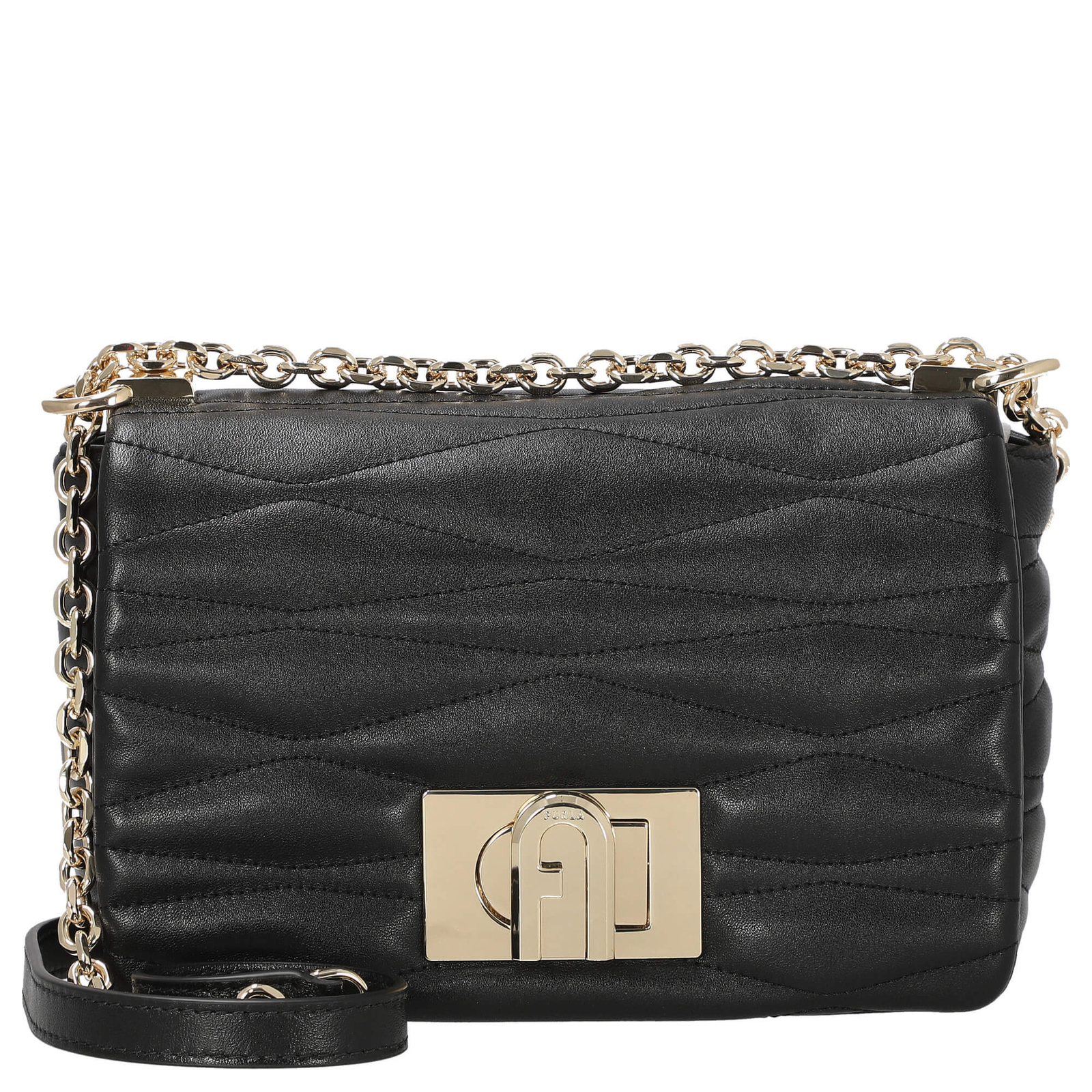 Сумка через плечо Furla 1927 S 22 - Schultertasche 21,5 см nero *NEU*