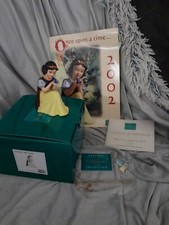 Vtg "SIGNED" Walt Disney Classics Collectors Snow White Won't You Smile for Me?
