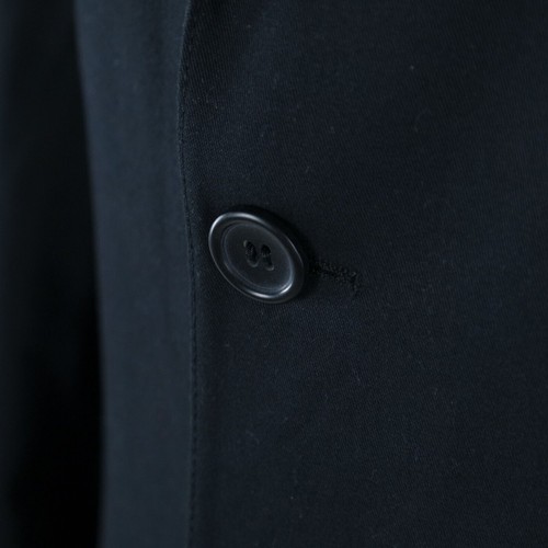 Mens Black Cotton Sport Coat 44L US Size ANGELO LITRICO Blazer Jacket - Picture 7 of 13