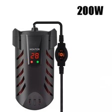 Aquarium Water Heater Aqua Fish Tank Thermosafe LCD Digital Submersible 50-200W