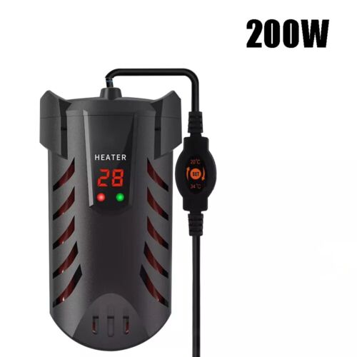 50-200W Aquarium Water Heater Aqua Fish Tank Thermosafe LCD Digital Submersible - Picture 21 of 21