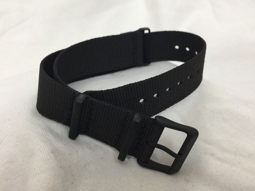 20mm TIMEX Uhrenarmband Durchzugsbänder Military-Style Nylon, Textil oder Leder - Picture 34 of 37