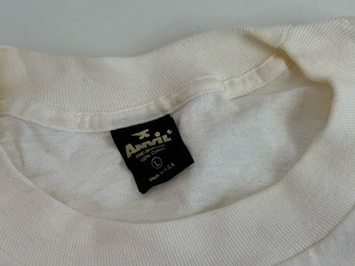 Vintage 80s PANAMA JACK Pink Flamingo Single Stitch T-Shirt Adult Size Large USA - Picture 4 of 9