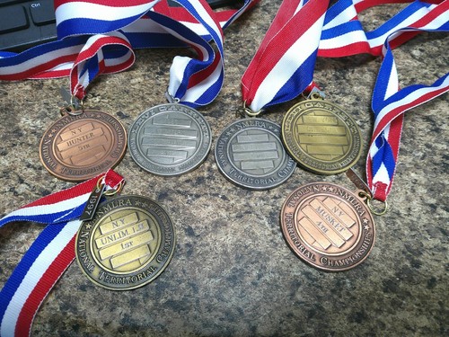 Lote De 6 Medallas NMLRA Y Levi Garrett Con Cintas DE COLECCIÓN - Imagen 2 de 5