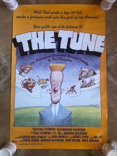 The Tune Original Movie Poster (1992) 27x41 Bill Plympton