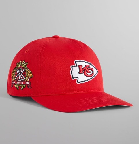 Kith for '47 Kansas City Chiefs Hitch Snapback Dalle Cotton Twill Hat Cap SS24 - Picture 2 of 6