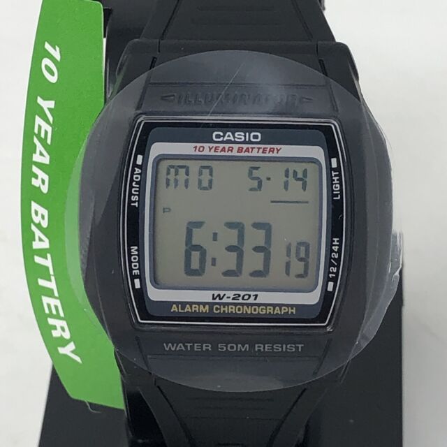 Men's Casio Illuminator Wrist Watch (CAS09) Black Face / Black Band for sale