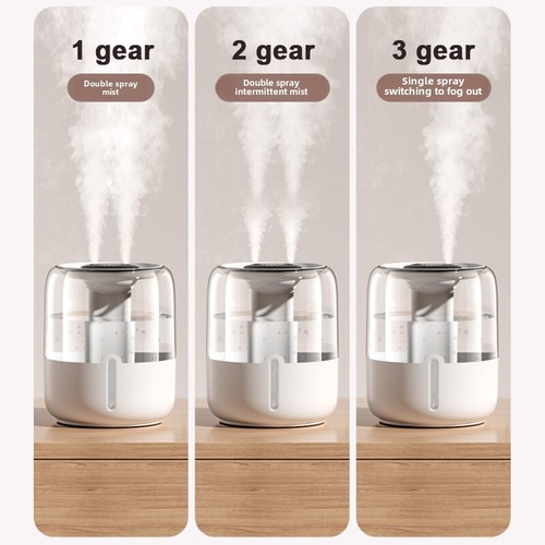 6.8L Humidifier Cool Mist Air-Purifier for Home Baby Bedroom Plant Quiet-Indoor - Picture 5 of 12