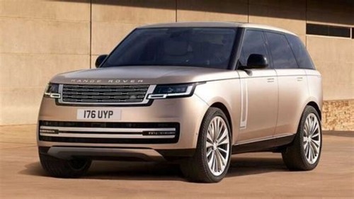 Typenschild " RANGE ROVER " Heckklappe + Motorhaube Silber für Land Rover NEU - Picture 4 of 4