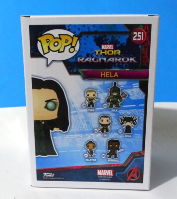 Funko Pop! Vinyl Marvel Thor Ragnarok Hela #251 +P/Prot | eBay