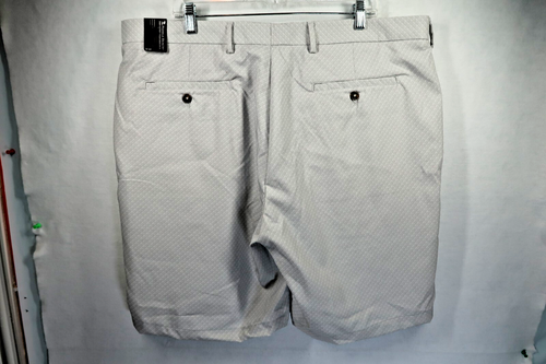 Pebble Beach Men’s Dry-Luxe Performance Shorts Gray Size 42X9 NEW Golf Beach - Picture 10 of 11