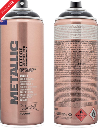 Metallic Spray Paint 400ml Black - Picture 12 of 12