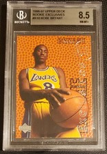 1996-97 Upper Deck Rookie Exclusives #R10 Kobe Bryant Rookie RC BGS 8.5
