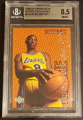 1996-97 Upper Deck Rookie Exclusives #R10 Kobe Bryant Rookie 1996-97 Upper Deck Rookie Exclusives #R10 Kobe Bryant Rookie