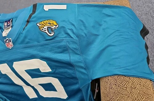 Jacksonville Jaguars Trevor Lawrence #16 Nike Teal Official NFL New With Tags - Picture 5 of 10