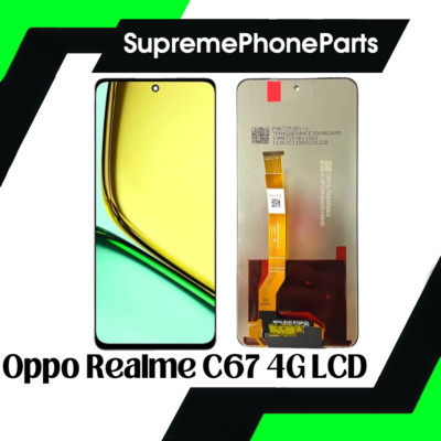 Für Oppo Realme C67 4G RMX3890 Ersatz LCD Touchscreen Digitizer Baugruppe