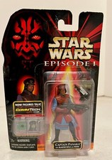 Star Wars Episode 1 CAPTAIN PANAKA Action Figure Commtech NEW