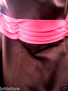 Fuschia Chiffon Bridesmaid Dress
