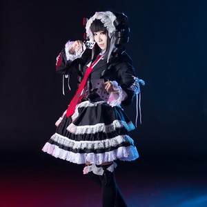 Dangan Ronpa Danganronpa Celestia Ludenberg Dress Cosplay Costume