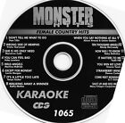 Karaoke Monster Hits Cd+G Female Country Hits #1065