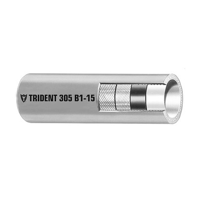 Trident Marine 5/16 X50 Kraftstoffleitung Schlauch Grau Barrier Gefüttert B1-15