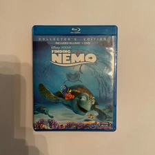 Blu- Ray + DVD Disney ~ PIXAR Finding Nemo Bonus. & Feature 