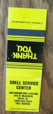 SHELL GAS STATION MATCHBOOK MATCHCOVER: FOLEY, ALABAMA -E20
