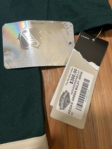 AUTHENTIC ADIDAS Minnesota Wild Matthew Boldy #12 SUPER RARE Jersey Mens 50 NEW - Picture 5 of 10