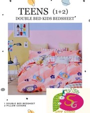 Queen Kids Sheet Set  BUY ONE GET ONE FREE  Queen Sheet  Single Bed Sheet  D