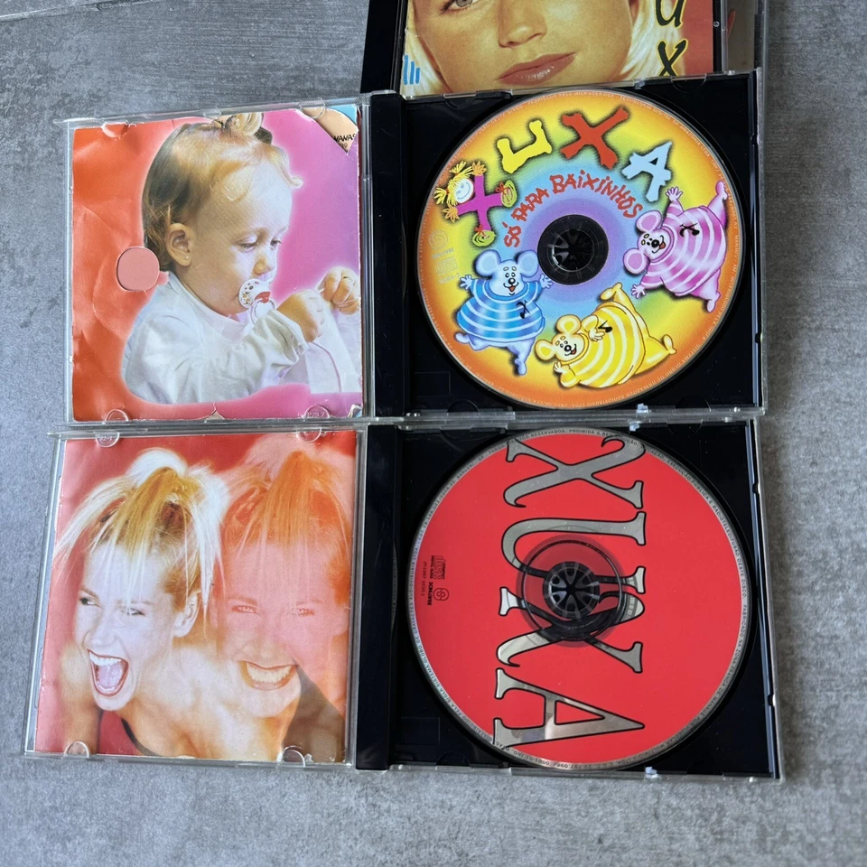 XUXA LOT Of 4 DISC - Latin pop, children CDS ⭐️ Child BRAZIL HTF Foto 4 de 4