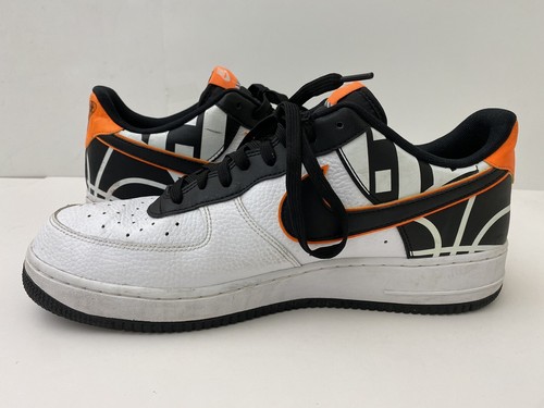 Nike Air Force 1 '07 LV8 White Black 2019 Size 13 - Picture 4 of 11