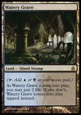 MTG Magic the Gathering Watery Grave (286/306) Ravnica City of Guilds LP