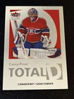 2008-09 Fleer Ultra Total D #TD14 Carey Price