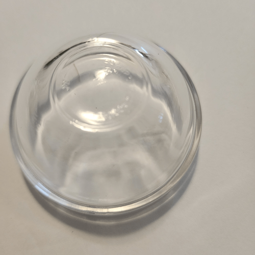 Vintage Miniature Duralex France Arc Clear Glass Bowl 2.25 in Diameter - Picture 4 of 4