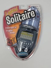 Radica Lighted Solitaire Handheld Electronic Game Model
