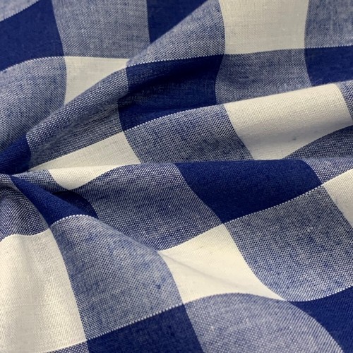 Classic 1 Inch Check Gingham Fabric for Clothing Tablecloths and Crafts 112cm W - Picture 12 of 12