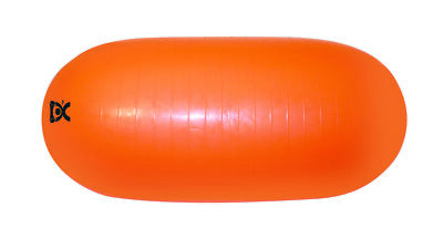  CanDo Inflatable Exercise Straight Roll - Orange - 20'' Dia x 43'' L (50 cm Dia x
