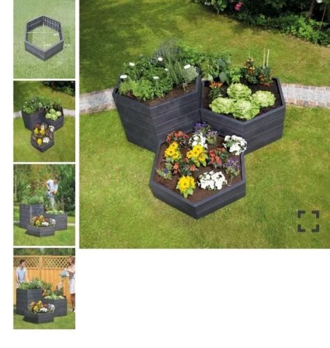 Ergo Hochbeet System Raised Garden Bed Modular System. Set of 6 Modular Pieces. - Picture 2 of 3
