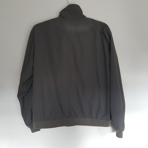 LL Bean Warm Up Jacket Mens Large Green Bomber Plaid Flannel Lined 500395 - Picture 9 of 13