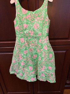 lilly pulitzer green dress